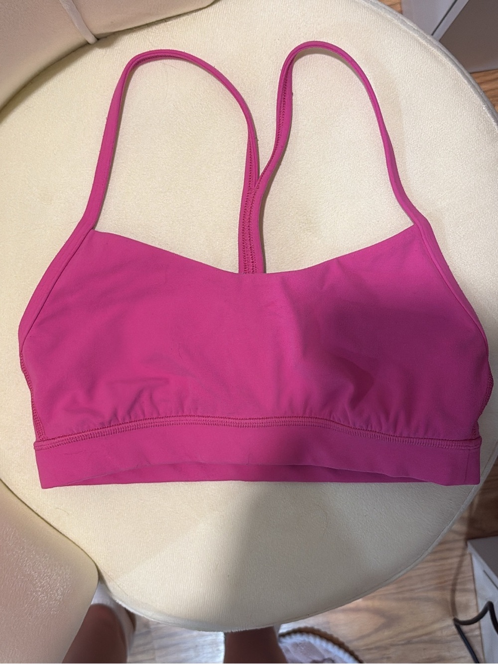 lululemon athletica Hot Pink Strappy Sports Bra